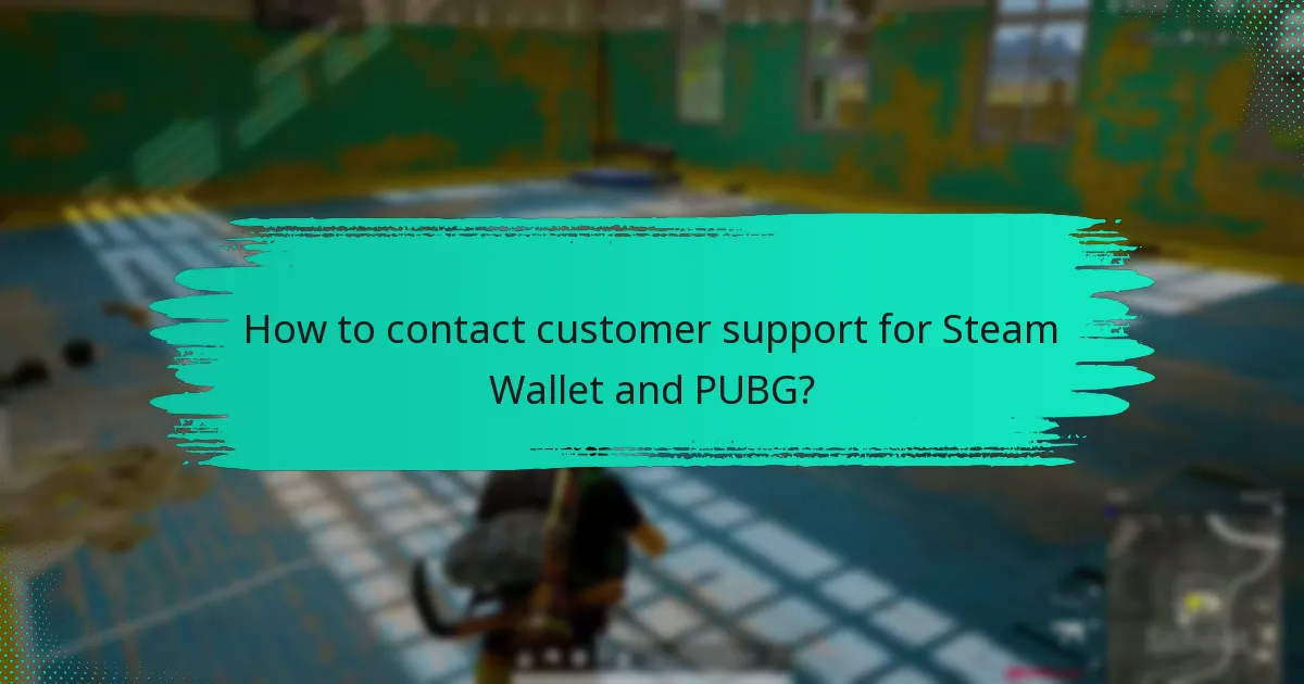 How to troubleshoot issues with Steam Wallet in PUBG?