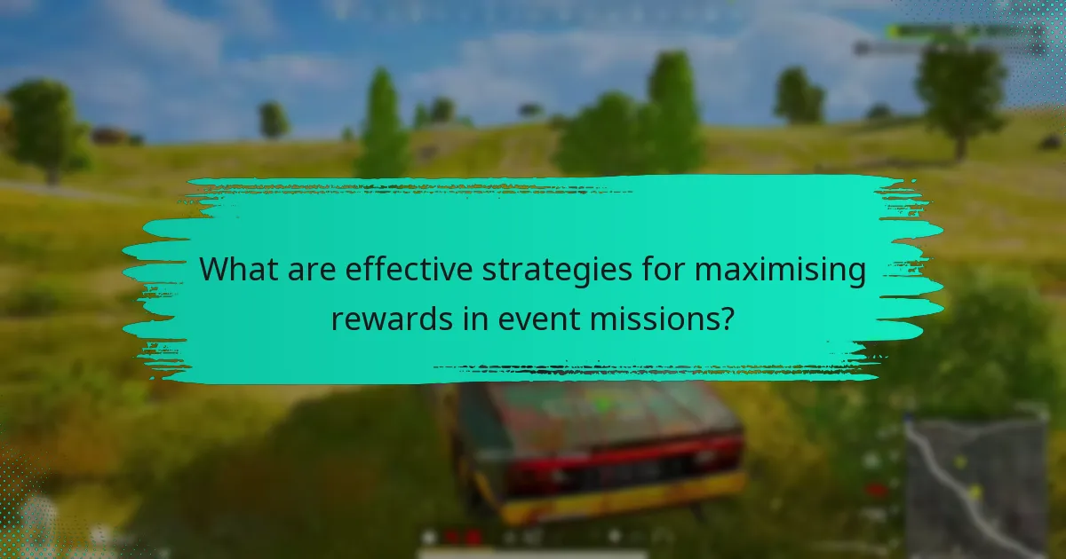 What tips can lead to successful outcomes in event missions?