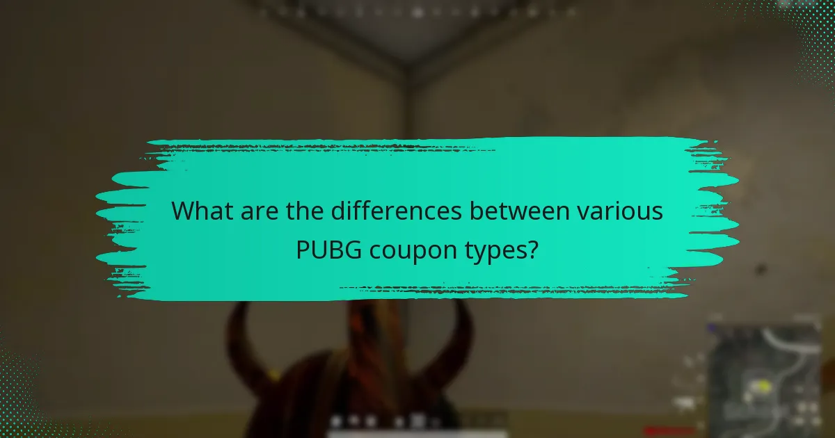 What are the common pitfalls when using PUBG coupons?