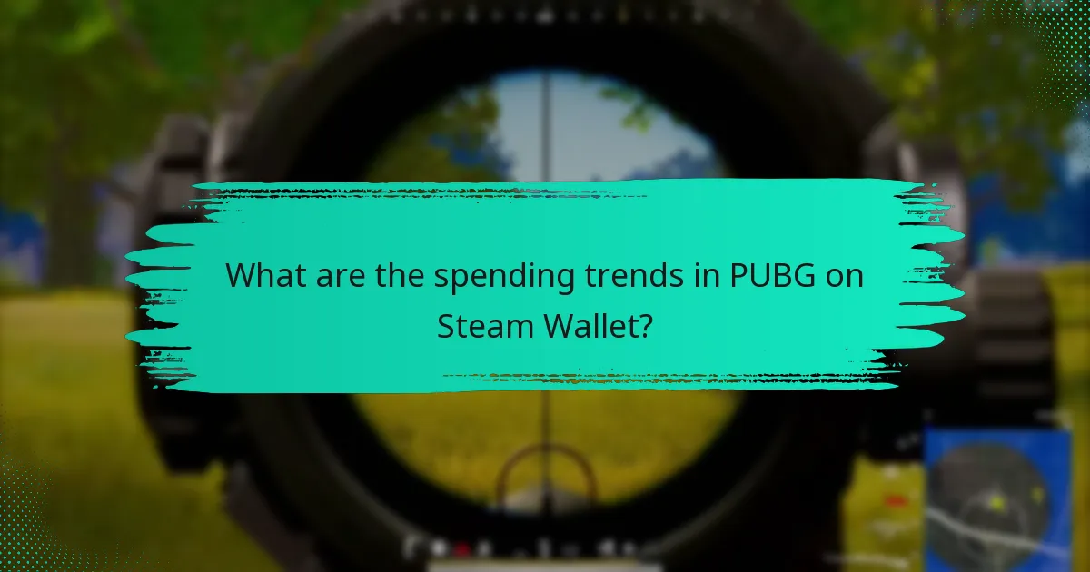 What economic factors influence spending in PUBG?