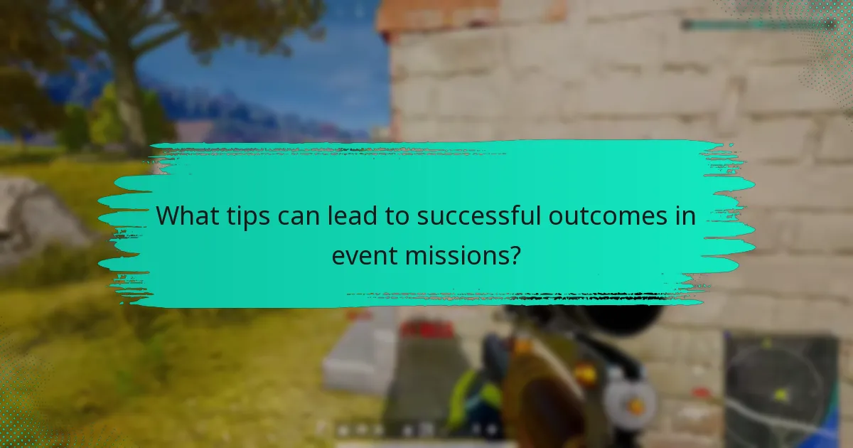 Which tools can assist in planning and executing event missions?